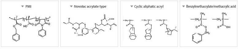 Resin for Colorfilter, OC, BM Resin for Paste